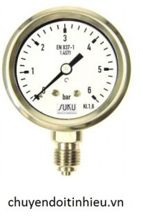 Đồng hồ đo áp suất 6010 suku