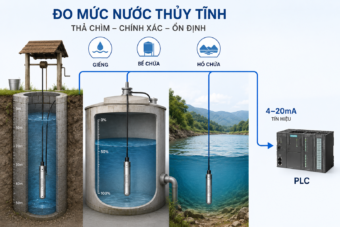 Cảm biến đo mức nước thủy tĩnh 4-20mA