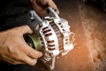 Motor điện bị hư hỏng nặng