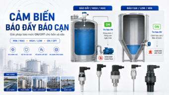 Cảm biến báo đầy báo cạn
