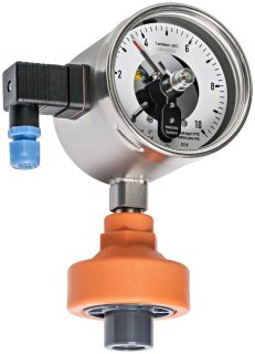 Hình ảnh mô tả đồng hồ đo áp suất hóa chất