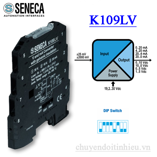 Bộ chuyển đổi Shunt sang Analog K109LV Bộ chuyển đổi Shunt sang Analog K109LV