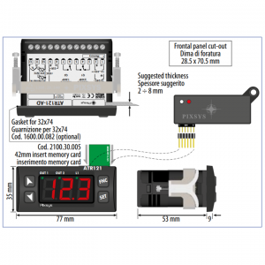 Kích thước cảu ATR121-AD