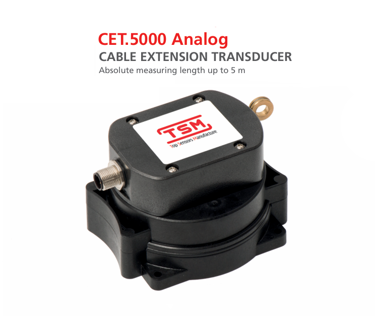 Cảm biến dây rút CET.5000.Analog Cảm biến dây rút CET.5000.Analog