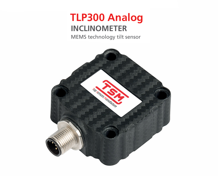Cảm biến góc nghiêng TLP300 Analog | TSM | Độ phân giải 0,01 độ