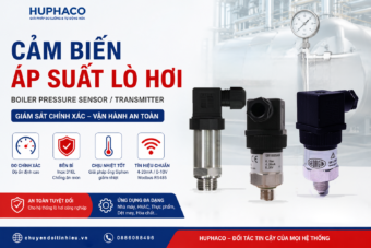 banner cảm biến áp suất lò hơi