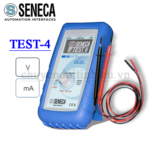 Bộ đo, phát dòng điện, điện áp TEST-4 Seneca Bộ đo, phát dòng điện, điện áp TEST-4 Seneca