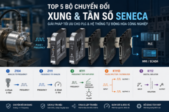 TOP 5 Bộ chuyển đổi Xung và Tần số SENECA