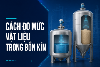 Cách đo mức vật liệu trong bồn kín