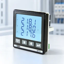 Đồng hồ đo điện năng 3 pha Seneca S711 Series với màn hình LCD