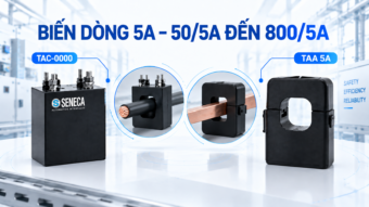Biến dòng 5A từ 50/5A đến 800/5A Seneca TAC TAA