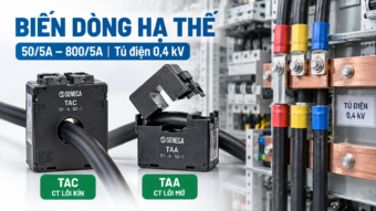Biến dòng hạ thế cho tủ điện 0,4 kV