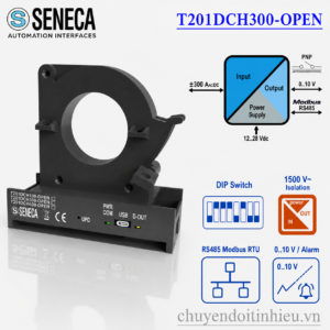 Seneca T201DCH300-OPEN biến dòng AC DC 300A